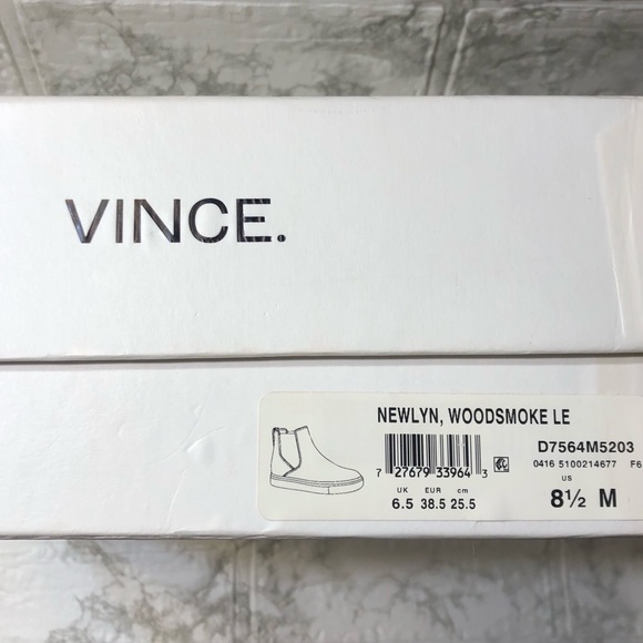 VINCE Newlyn Slip On High Top Sneakers - Picture 1 of 13
